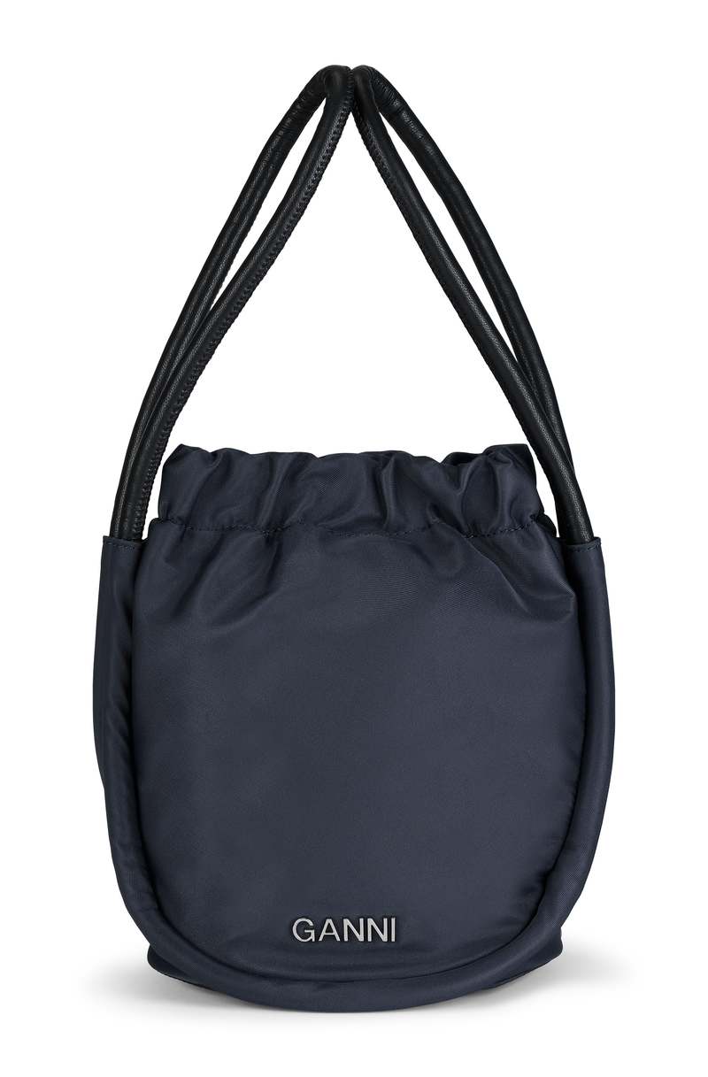 Ganni Knot Mini Purse - Sky Captain | Garmentory