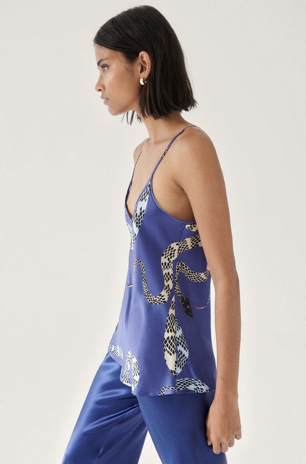 Bias Cut Cami Midnight main image 1