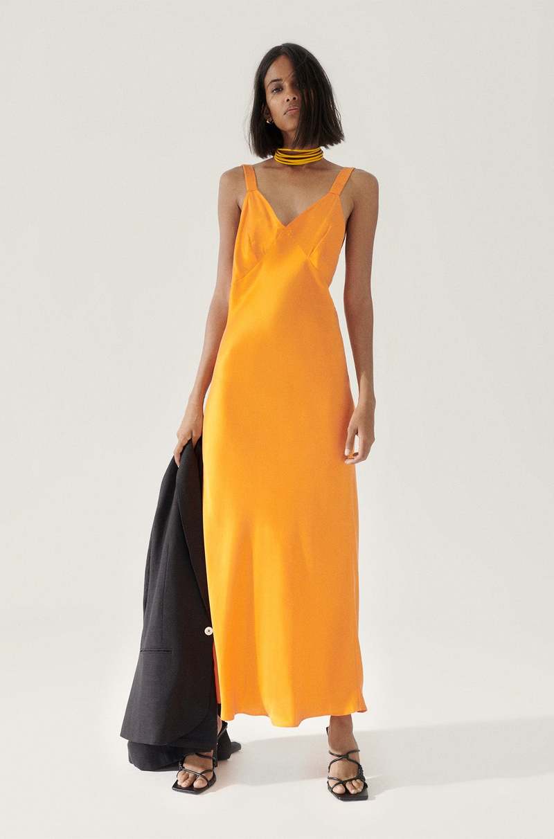 silk laundry deco ruched dress Silk Laundry Deco Ruched Dress - Canyon