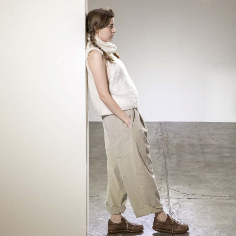 Album di Famiglia Unisex Bragoni Velvet Pants - Beige | Garmentory 