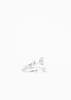 DEPARTMENT Silver Stars Light Rhinestone Ring - Thumbnail 3