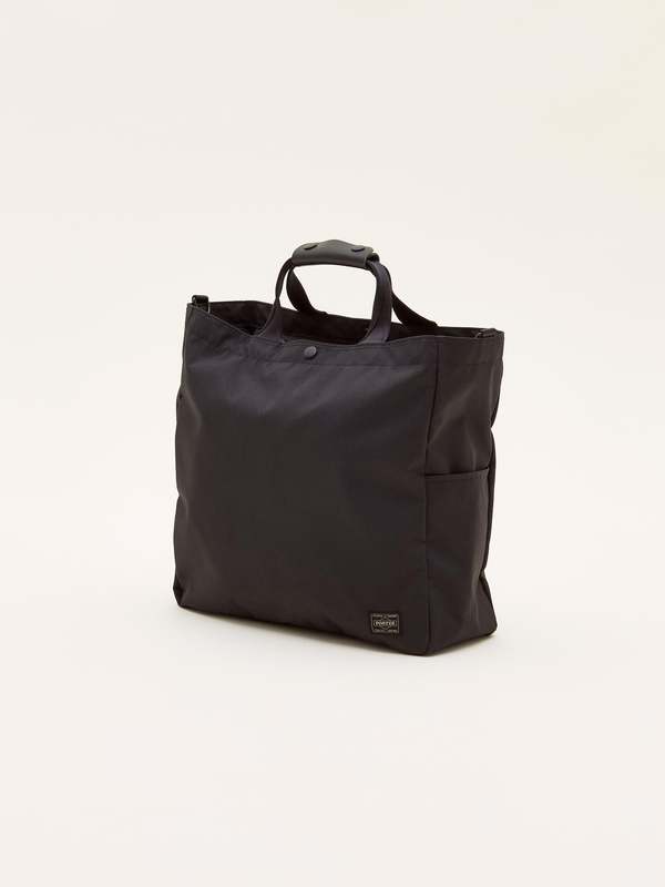 【未使用級】PORTER×MONOCLE コラボ トートバッグ ブラック Closed Monocle x Porter Zip With Pouch Tote - Black | Garmentory