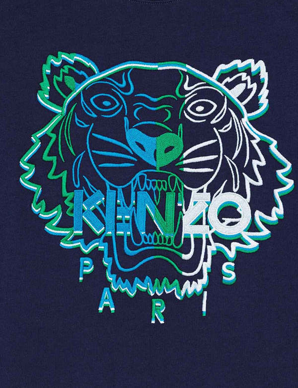 トップス KENZO SEASONAL LOGO CLASSIC T-SHIRT KENZO SEASONAL LOGO CLASSIC T-SHIRT | PEARL GREY PARLOUR X NEW