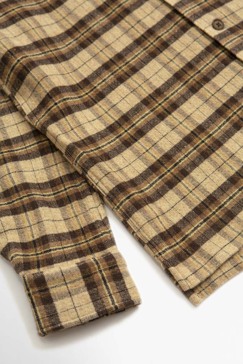 Sunflower Spacey LS Shirt - Brown | Garmentory