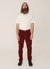 YMC Tearaway Recycled Cotton Cord Jeans - Burgundy - Thumbnail 1