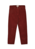 YMC Tearaway Recycled Cotton Cord Jeans - Burgundy - Thumbnail 2