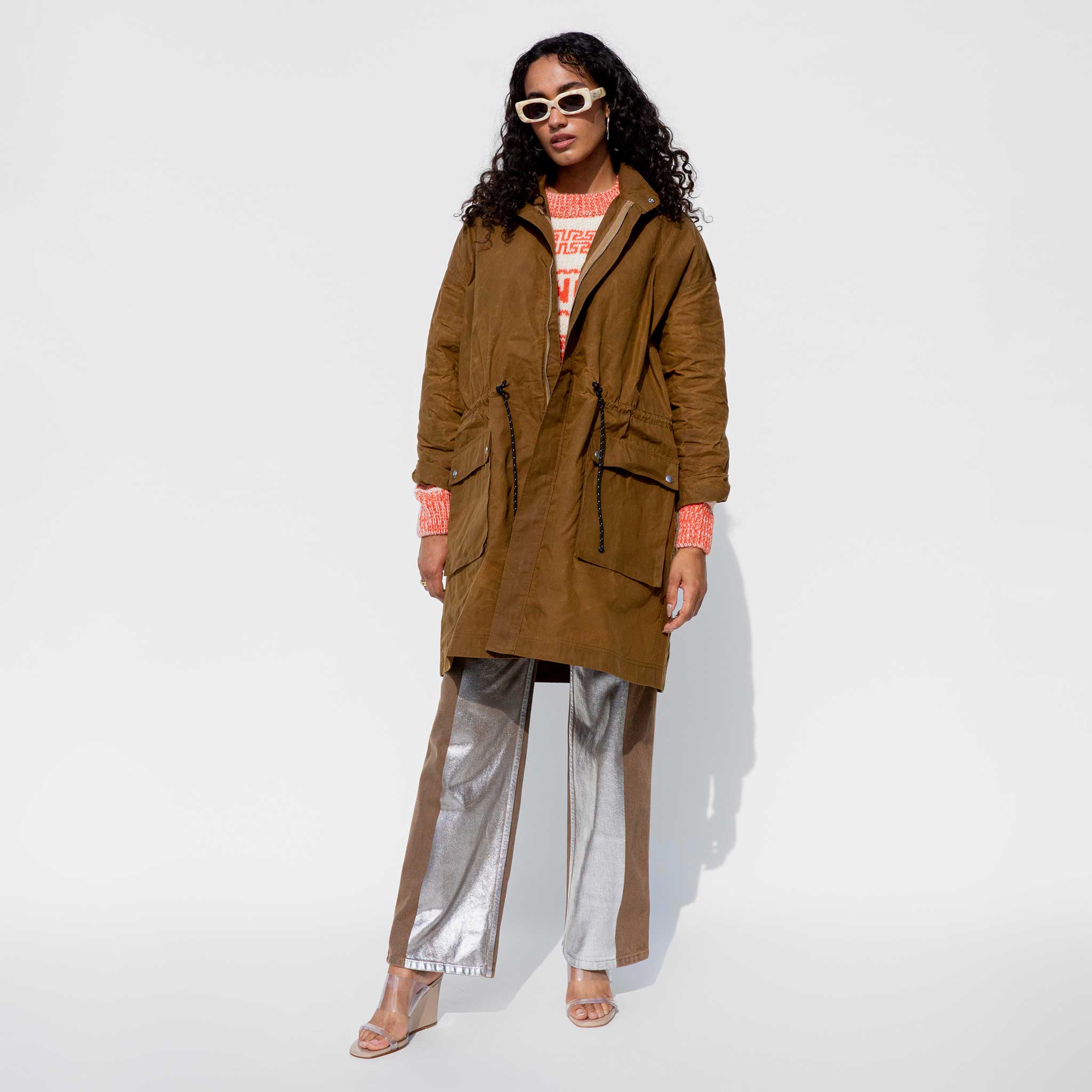 Henrik Vibskov Mens Field Jacket - Breen | Garmentory
