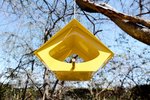 Beekman Bird Feeder - Yellow - Thumbnail 3