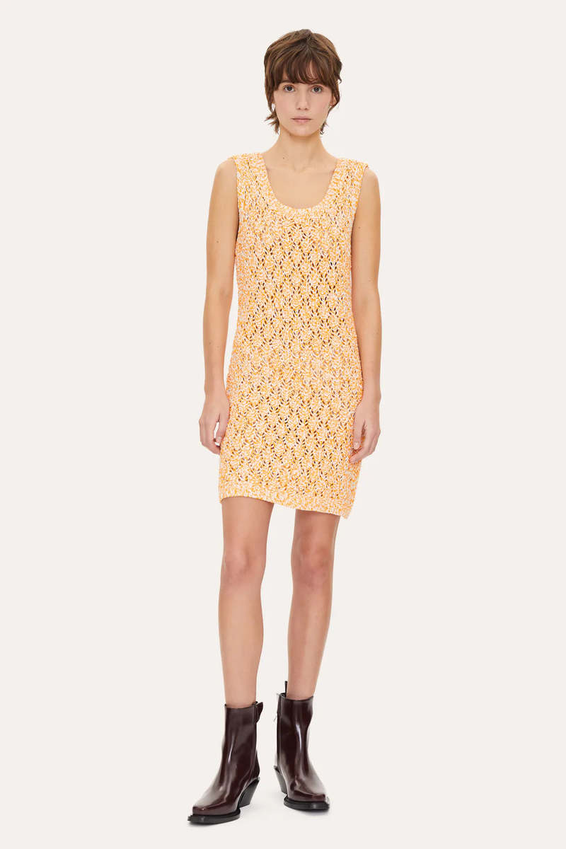 【関税込み】Stine Goya オレンジ Esme ドレス Stine Goya Esme Dress - Orange | Garmentory