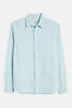KATO Ripper Double Gauze Shirt - Aqua Blue - Thumbnail 1