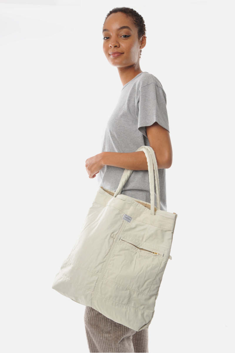 Porter Mile Tote Bag - White | Garmentory