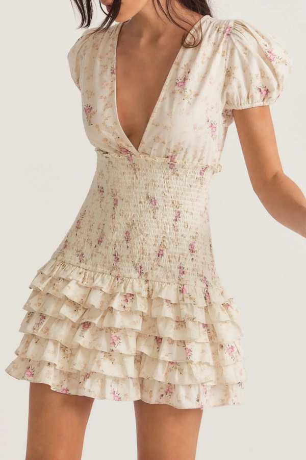 Love Shack Fancy Radia Dress Pink Parasail Garmentory