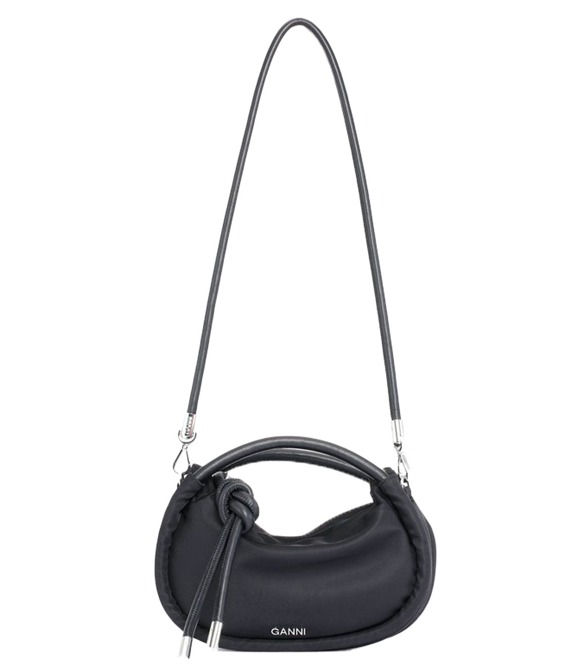 mini knot bag ganni