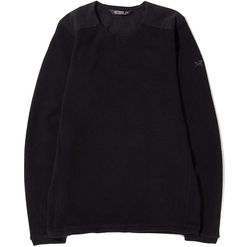 ARCTERYX DONAVAN CREWNECK WOOL BLEND SWEATER / BLACK