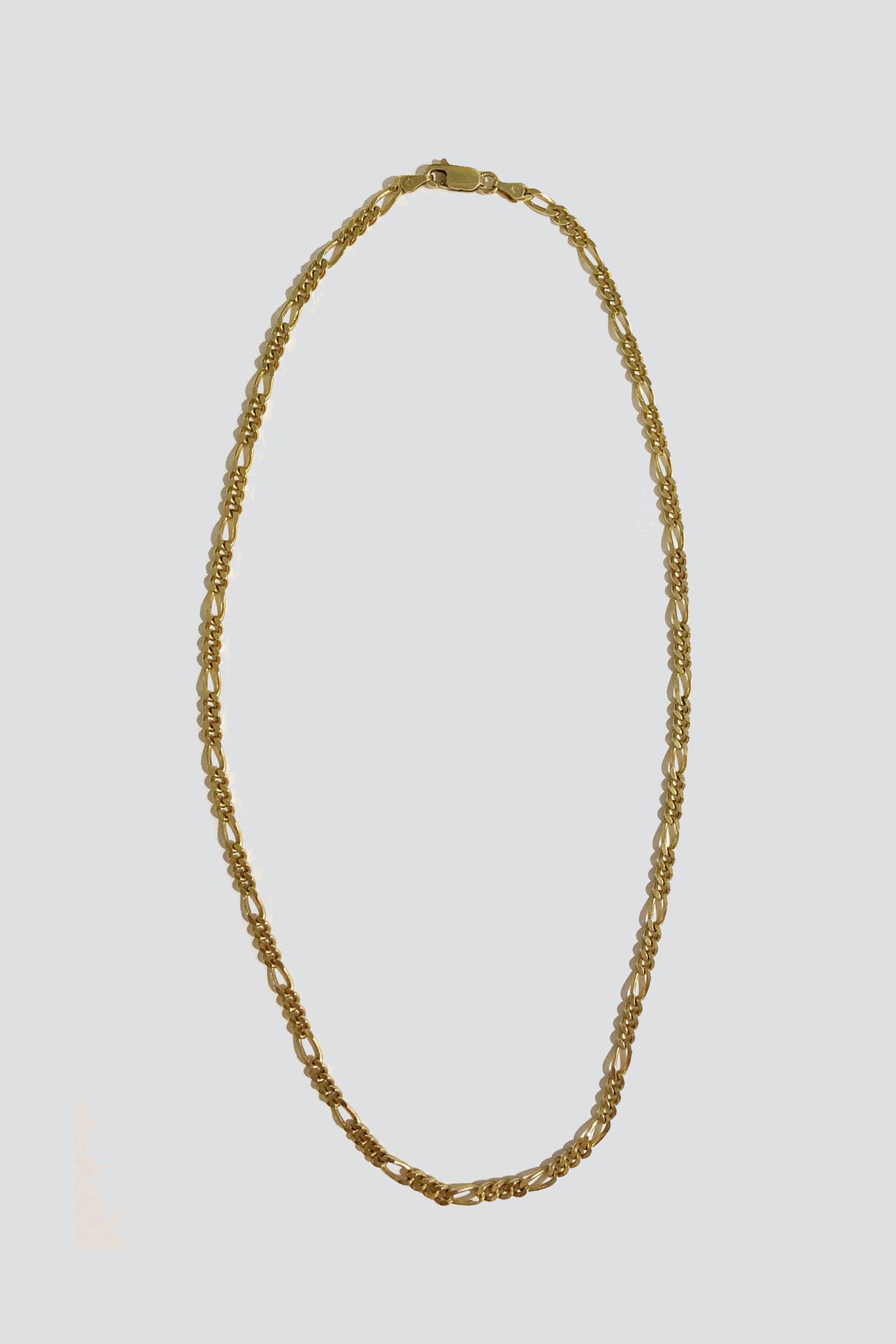 Figaro Chain Gold Vermeil Garmentory
