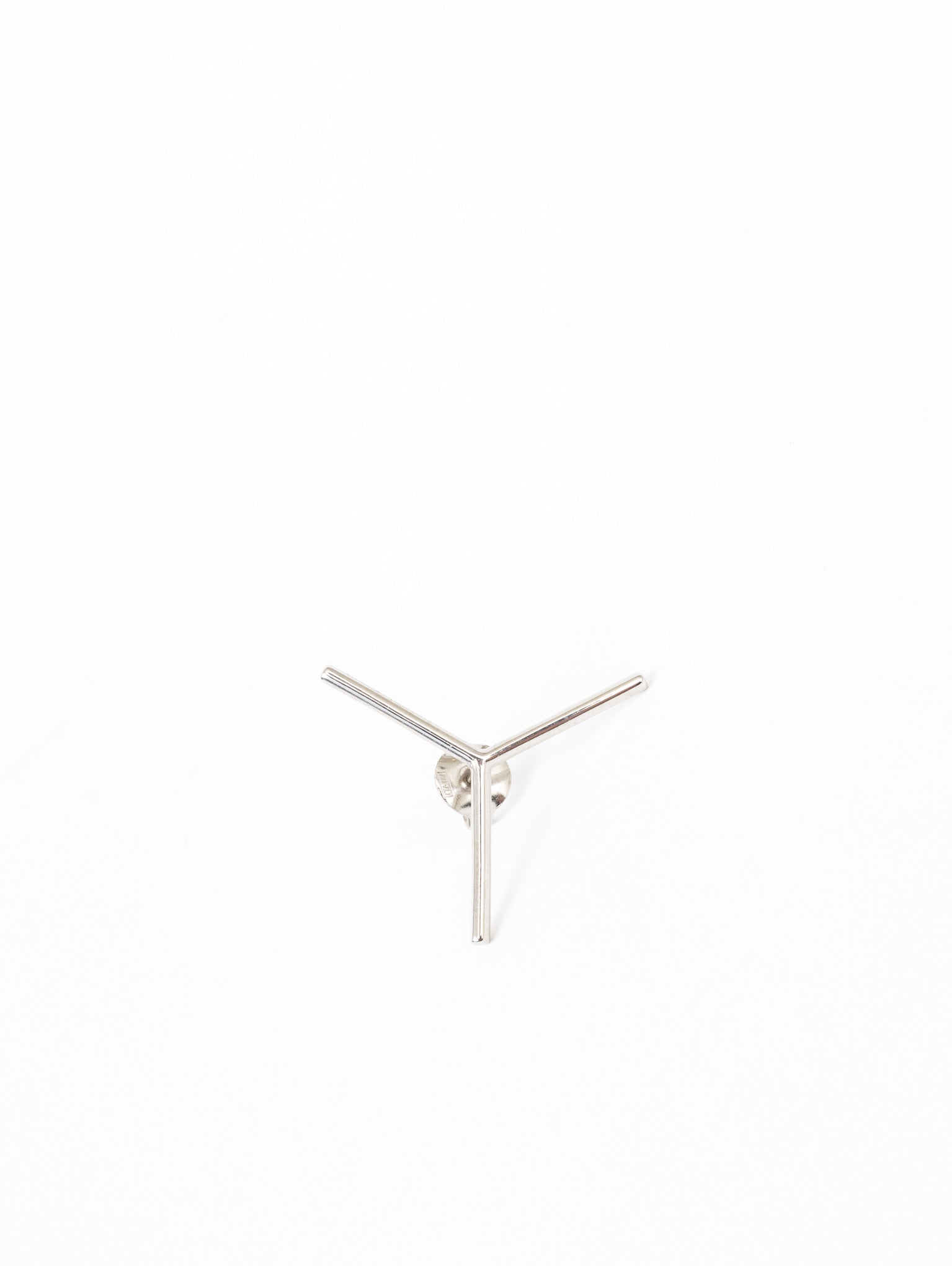 Y/project SILVER MINI Y EARRING - Single | Garmentory