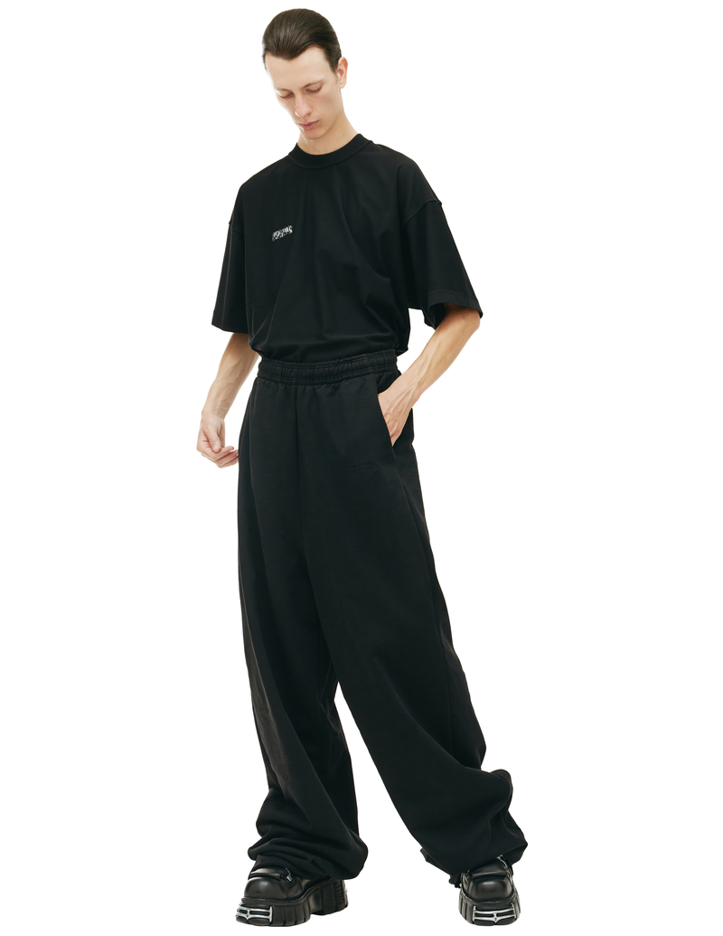 VETEMENTS 23AW Extra Long Sweat Pant $1155 Vetements Unisex Pink 