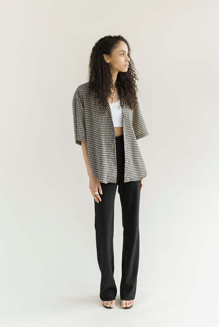 Bronze Age GINGHAM ROMEO TOP