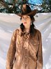 VINTAGE 1970 WYOMING SUEDE JACKET - BROWN - Thumbnail 4