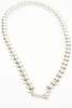 Lyle Secatero Sterling Silver Navajo Pearls Necklace - Thumbnail 5
