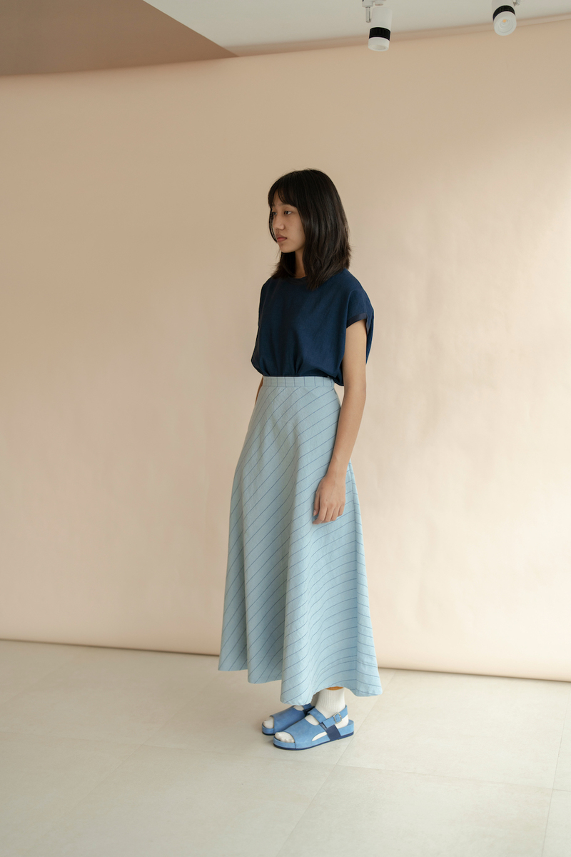 Runaway Bicycle Oria Skirt - Light Blue