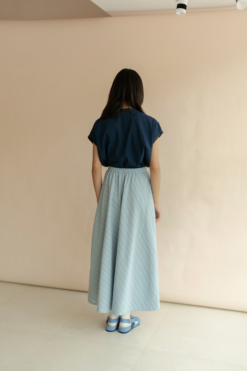 Runaway Bicycle Oria Skirt - Light Blue