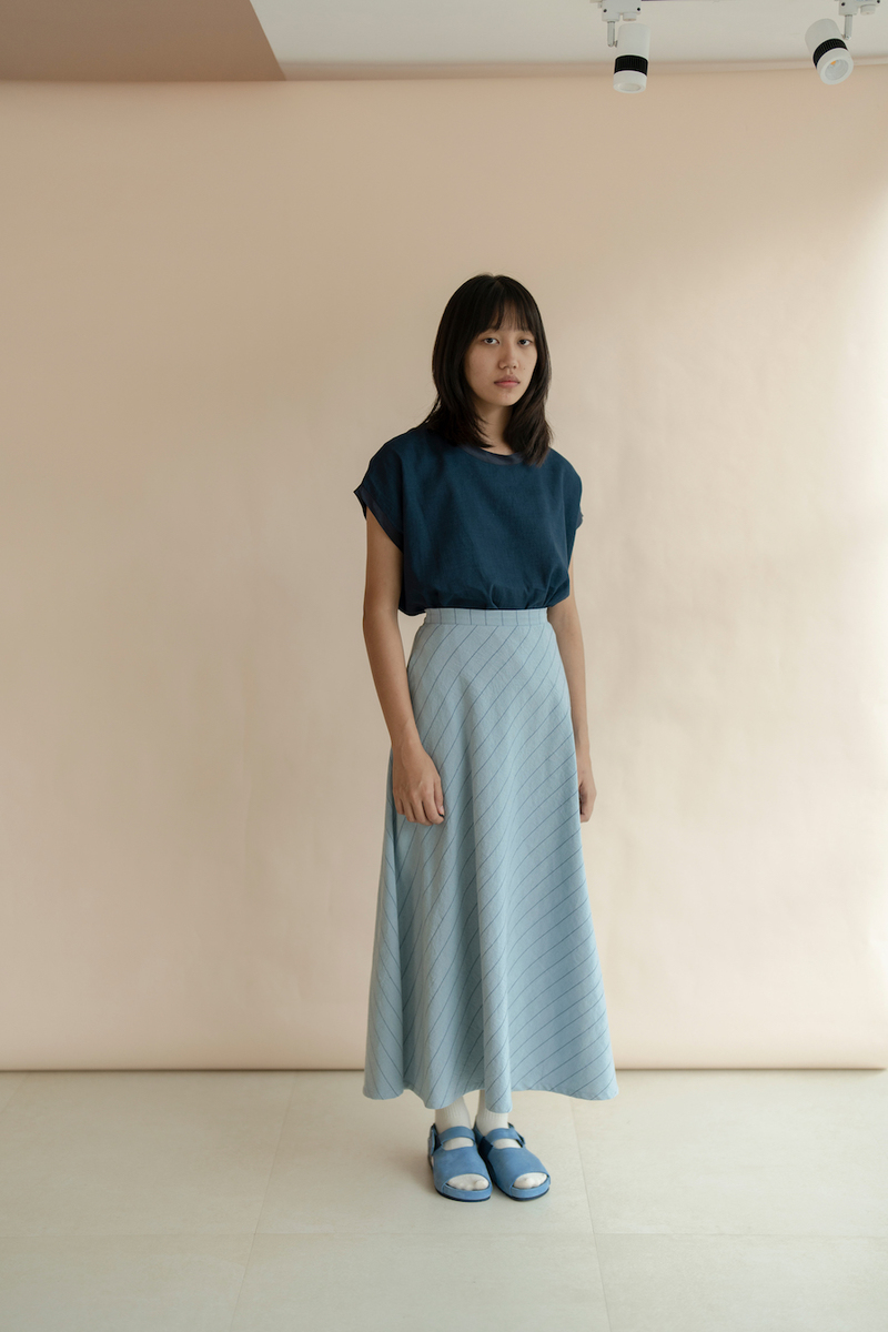 Runaway Bicycle Oria Skirt - Light Blue
