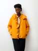 Sara Lanzi Womens Puffer Hoodie Jacket - Tangerine - Thumbnail 1