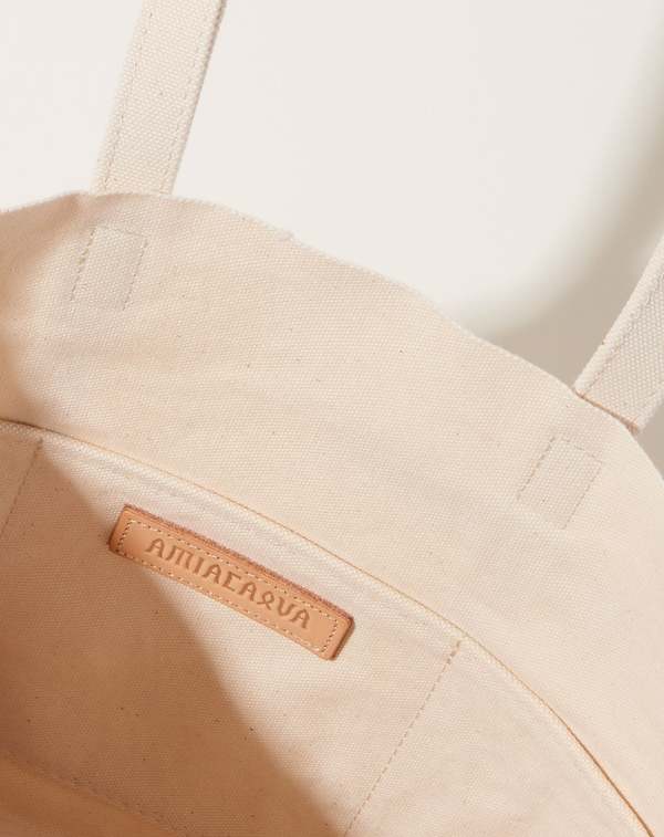 Amiacalva Washed Canvas 2 Way Messenger Bag S in Olive main image 1