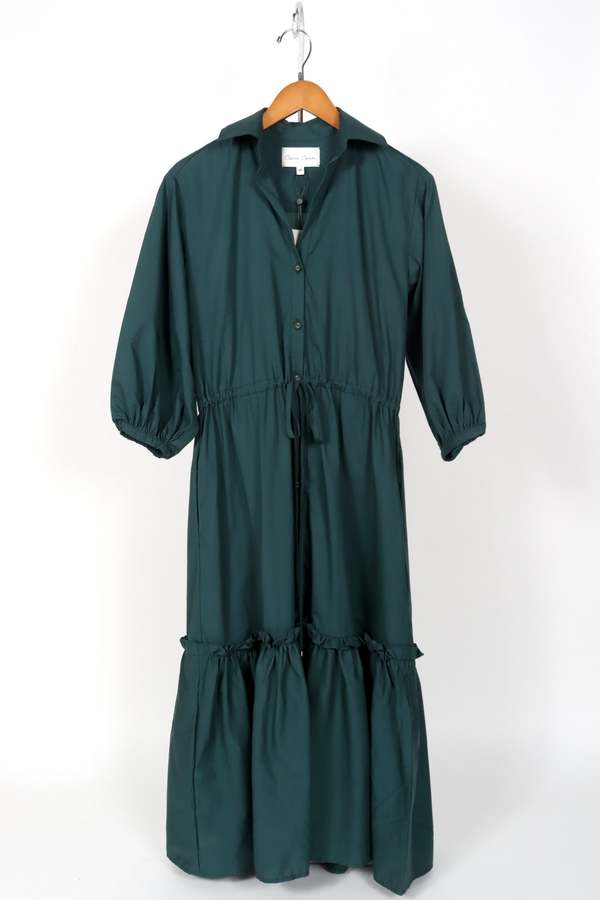 Cara Cara Hutton Dress - Green Gables | Garmentory Cara Cara Hutton Dress - Green Gables | Garmentory