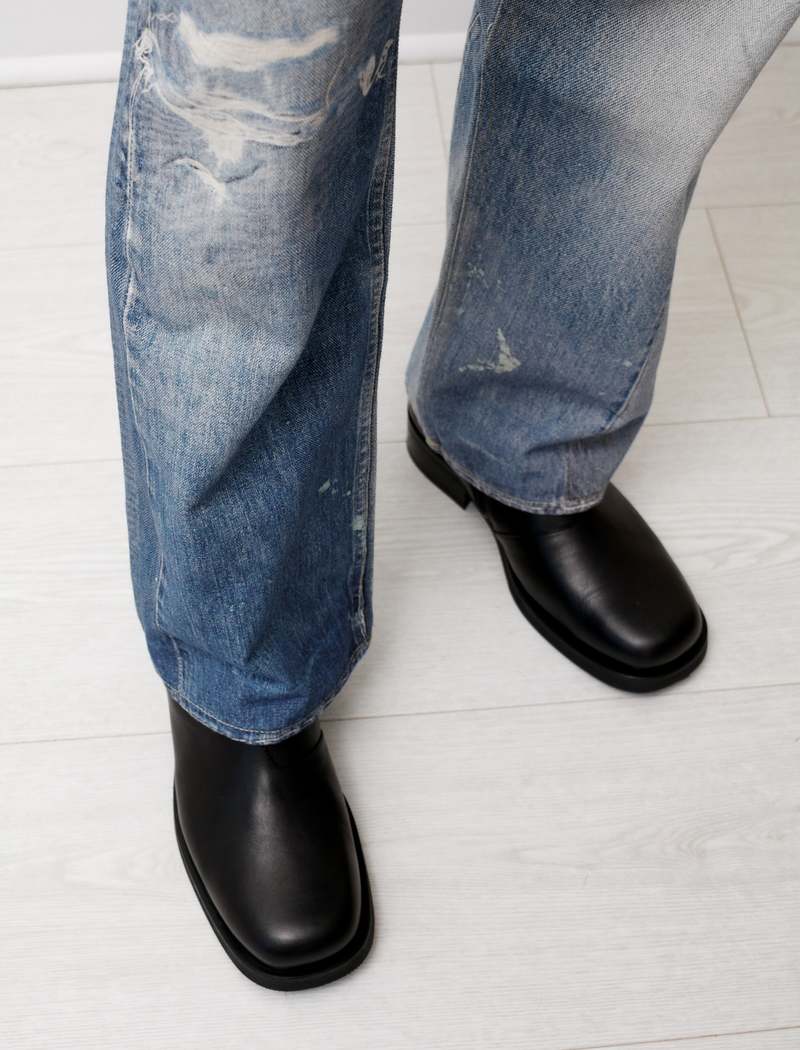 靴 OUR LEGACY CAMION BOOT BLACK 42 Our Legacy - Camion Boot Black