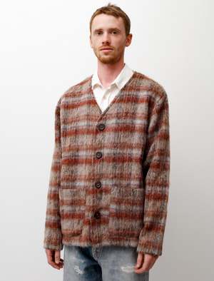 Our Legacy Cardigan - Ament Check Mohair | Garmentory