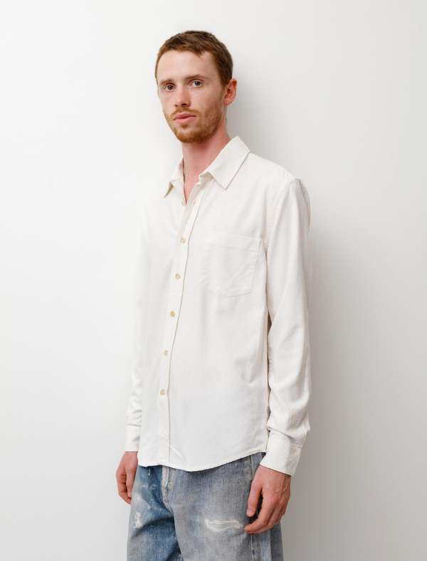 Our Legacy Classic Silk Shirt - White | Garmentory