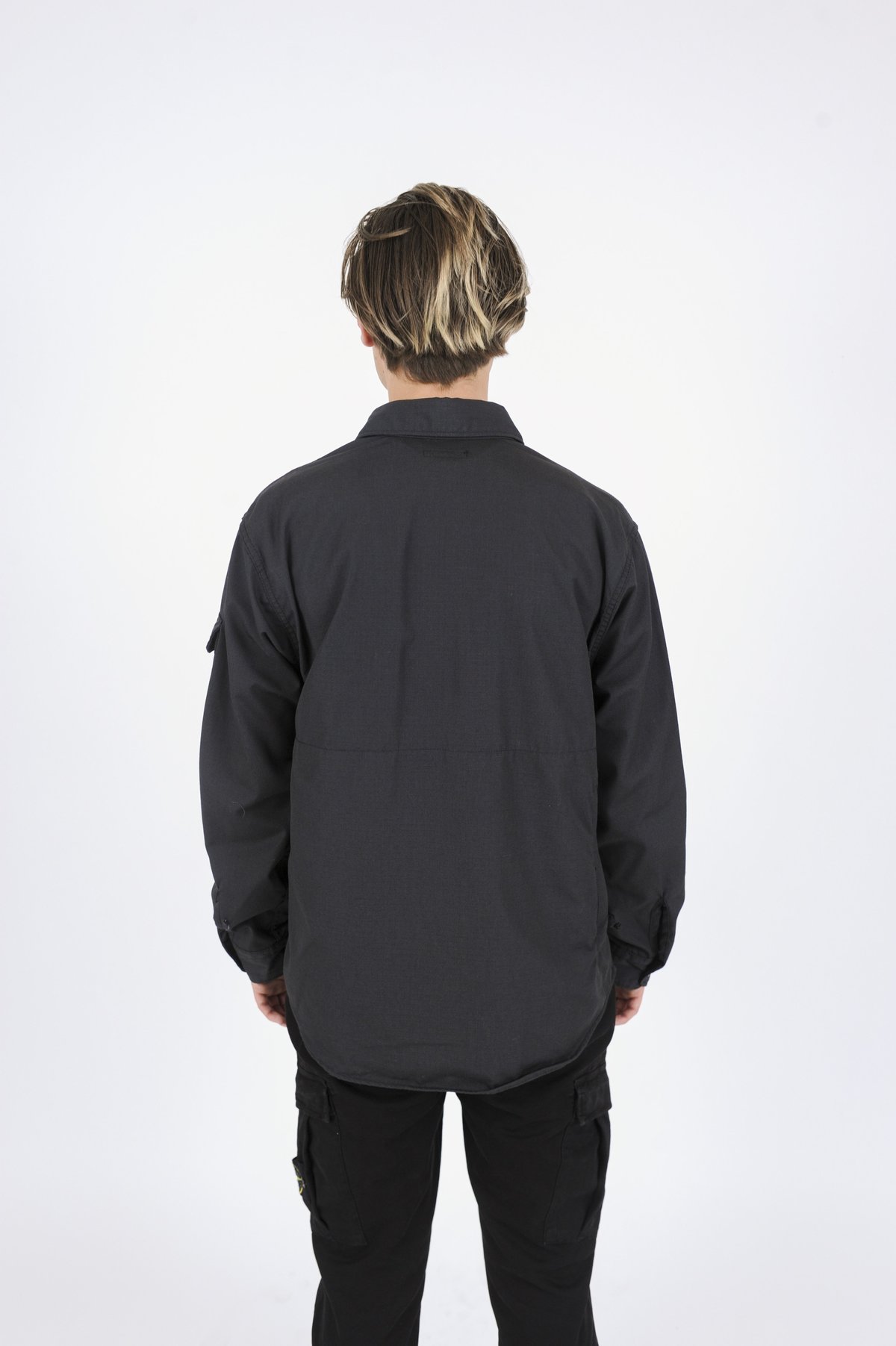 Engineered Garments CPO Shirt Black Nyco Ripstop | Garmentory