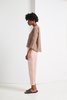 Black Crane Open Back Top - Mud - Thumbnail 4