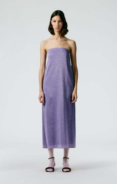 Tibi Eco Silk Drop Waist Dress | Garmentory