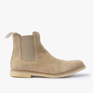 Common Projects Suede Chelsea Boots - Tan | Garmentory display picture 1