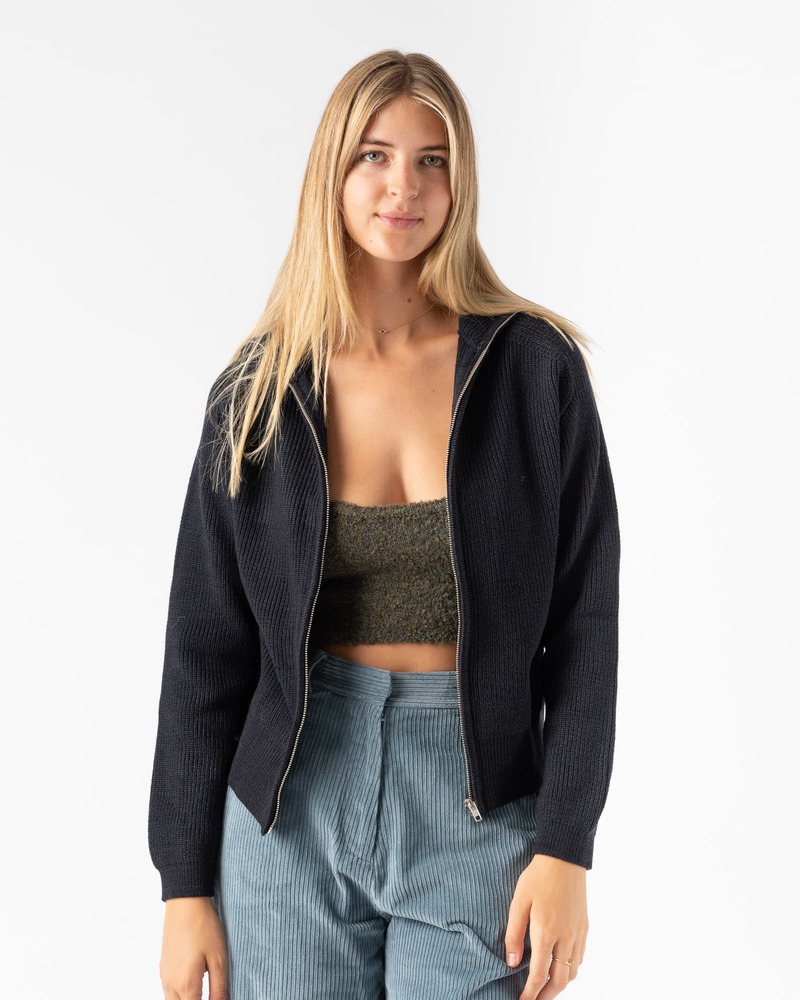 カーディガン BEAUTY&amp;YOUTH UNITED ARROWS - MIJEONG PARK  ZIPPED CARDIGAN ZIPPED CARDIGAN - DARK BROWN — MIJEONG PARK - LA based