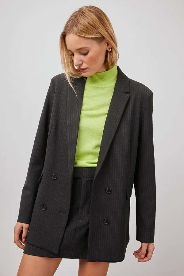 Rails Jac Blazer Charcoal Pinstripe Garmentory