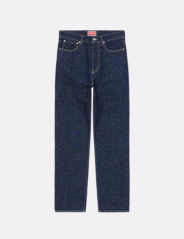 Kenzo Asagao Jeans Straight - Ink Blue | Garmentory