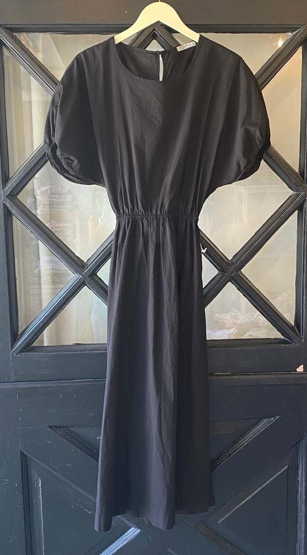 stateside short sleeve dress Stateside Stripe Poplin Maxi Shirt Dress in Denim - M - Shop Stateside Dresses