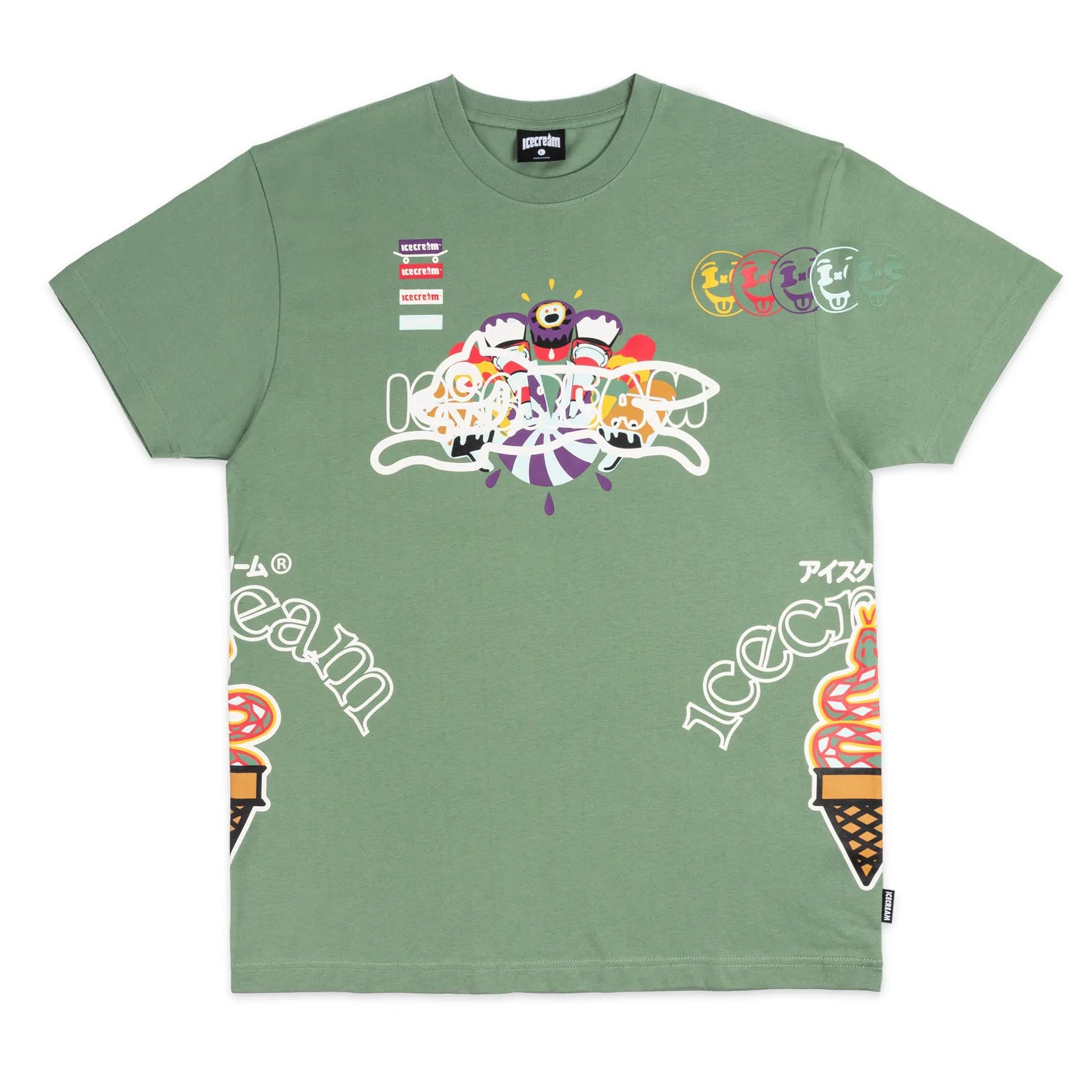 IceCream Zorlac Tee - Green | Garmentory