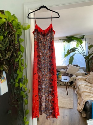 Free people morning song maxi dress sales