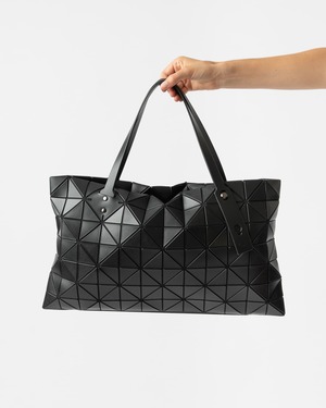 Bao Bao by Issey Miyake Rock Matte Large Handbag - Black | Garmentory