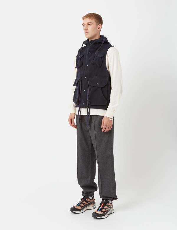 エンジニアードガーメンツ　FIELD VEST S navy 美品 Engineered Garments Field Vest S Navy