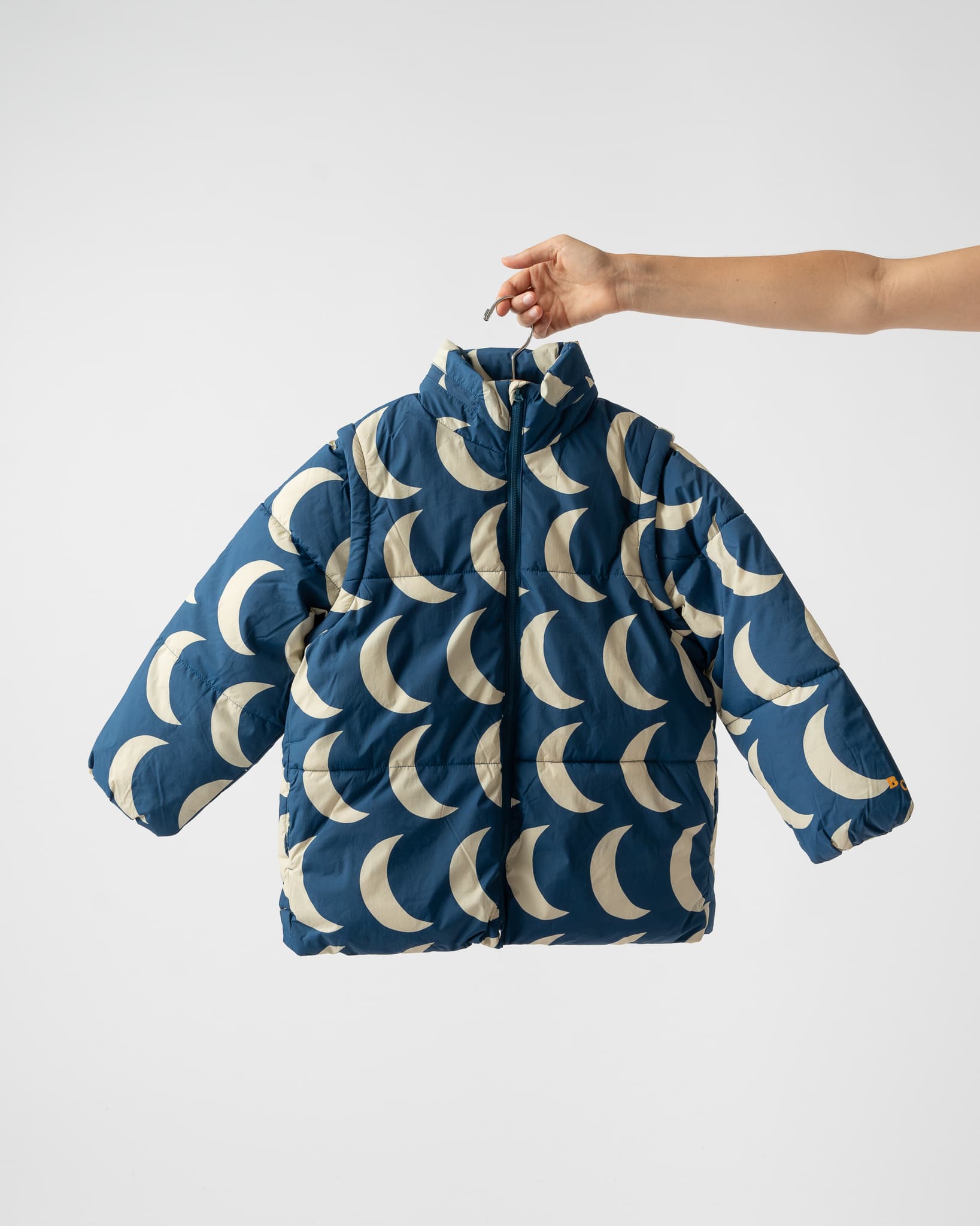 Bobo Choses Moon All Over Kids Padded Jacket | Garmentory