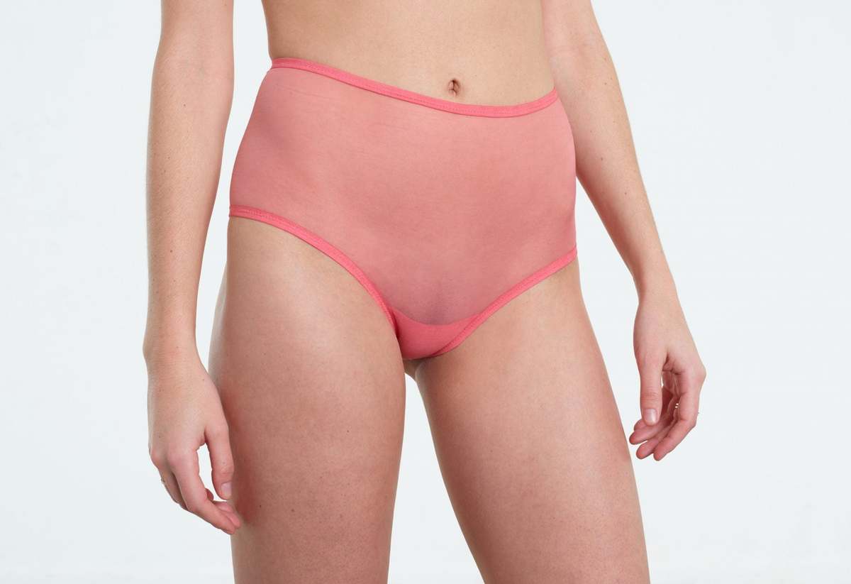 Yasmine Eslami: Jeanne High-Waisted Brief - S, Last One