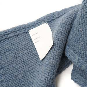Unisex Our Legacy FLOSS SCARF - FUNKY BLUE ACRYLIC | Garmentory