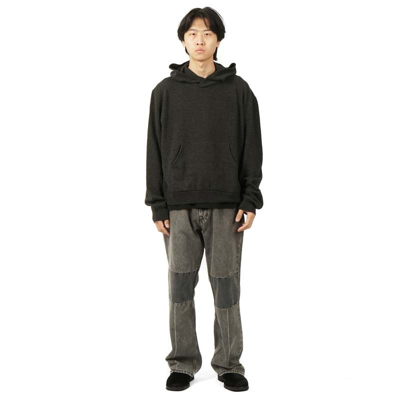 Our Legacy KNITTED HOOD - ANTHRACITE | Garmentory