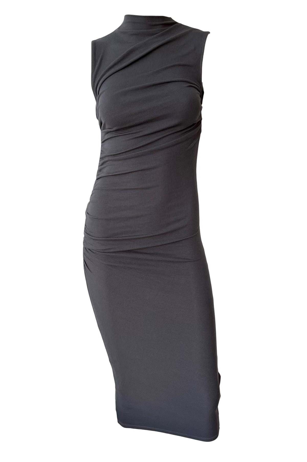 long casual knit dresses Women's Oversized A-Line Casual Jersey Knit Dress Hot Pink / 2XLarge
